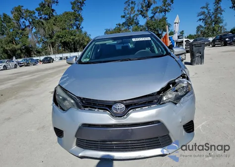 2016 Toyota Corolla L z USA, uszkodzony, nr VIN 2T1BURHE5GC530403